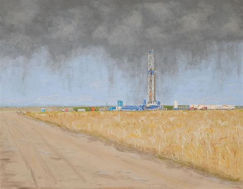 Ensign Rig 145 Painting By Galen Cox Fine Art America