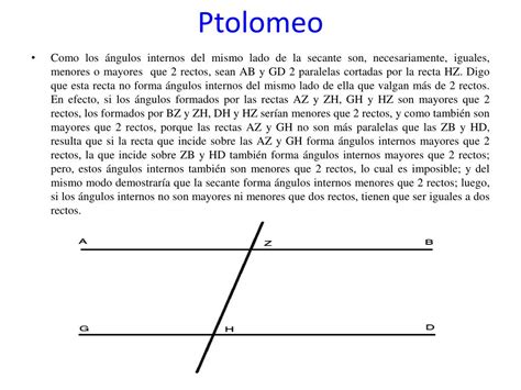 PPT El Quinto Postulado De Euclides PowerPoint Presentation Free