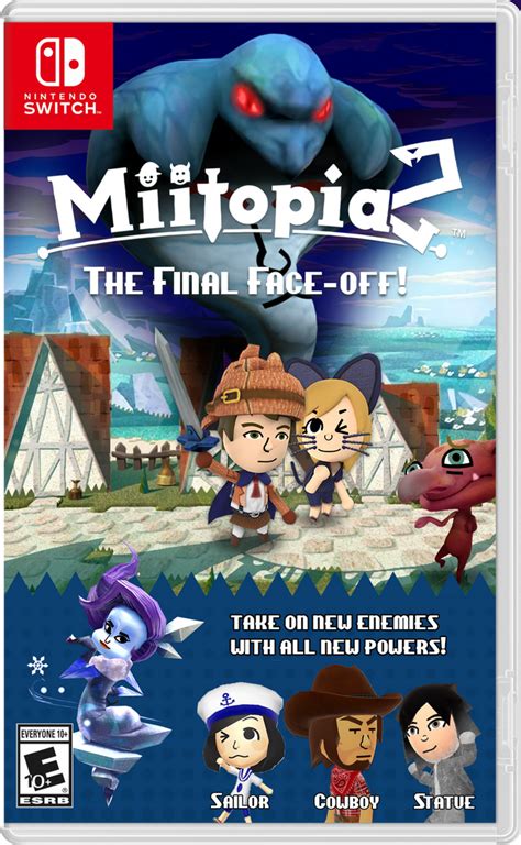 Miitopia 2 Box Art Concept By Supabloopa On Deviantart