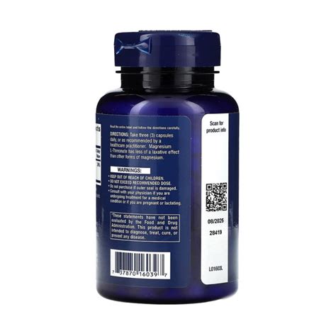 Neuro-Mag, Magnesium L-Threonate, Life Extension, 90 capsule