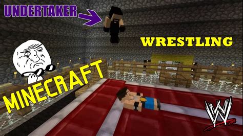 Minecraft Wwe The Undertaker Vs John Cena Wrestling W Minecrafcie