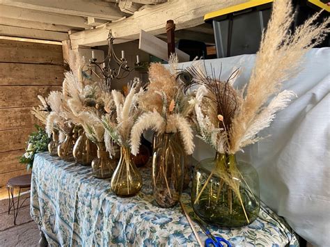 Pampas Grass Centerpieces At Home My XXX Hot Girl