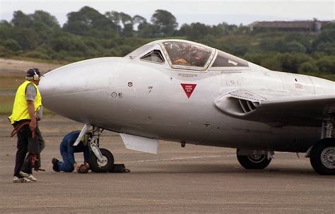 G Dhav Dha S Ex Swiss Air Force Dh Vampire T Coded U Flickr