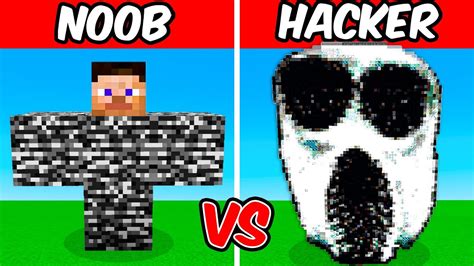 Noob Vs Hacker Doors Ambush Build Challenge Minecraft Youtube