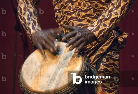 Image of African djembe player