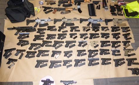 Toronto Firearms Trafficking Bust Seizes Trove Of Illegal Firearms