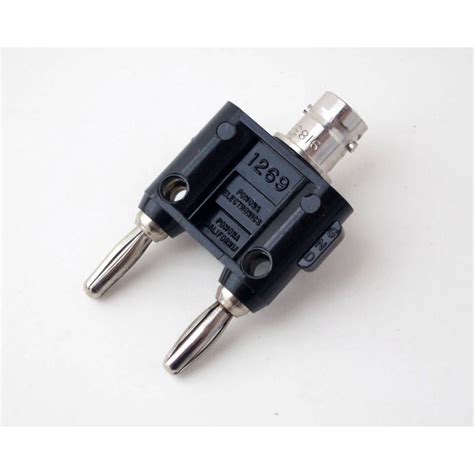 BNC To Banana Adapter Connector BNC Female To 4mm Banana Plug Pomona