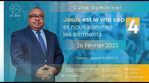 CULTE D INTERCESSION DU VENDREDI 24 FEVRIER 2023 YouTube