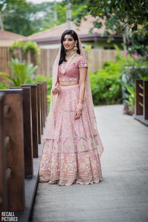 Photo Of Lavender Pink Morning Bridal Lehenga