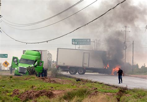 C Rtel De Sinaloa Colaps Carreteras Ssp Zacatecas La Jornada San Luis