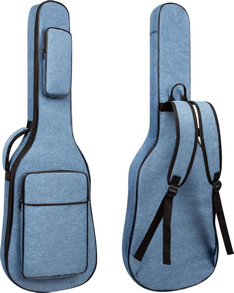 MUZTOP Bolsa de guitarra eléctrica de 39 pulgadas funda suave para