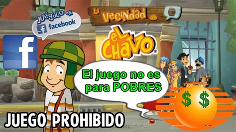 EL CASO Del JUEGO DE LA VECINDAD DEL CHAVO ANIMADO De FACEBOOK Que