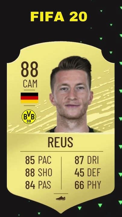 Marco Reus Fifa 10 Ea Fc 24 Card Evolution Youtube