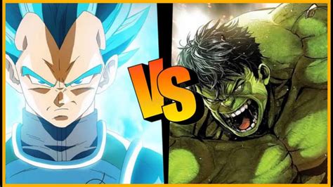 Vegeta Vs Hulk Porradaria Youtube