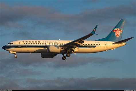 B J China Southern Airlines Boeing Max Photo By Intellectual