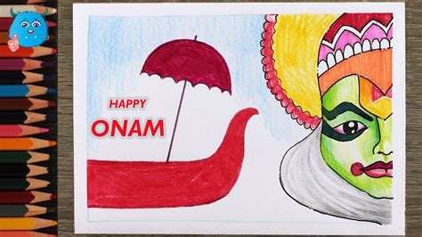 Onam Festival Drawing Easy Onam Festival Pencil Drawing Drawing | The ...