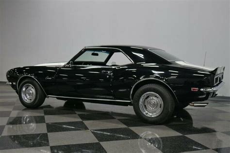 Calssic Vintage Muscle Car Camaro Tuxedo Black 350ci For Sale