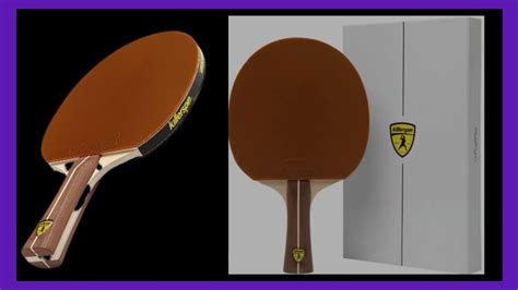 Recreativo Ping Pong Paddle Raquete De T Nis De Mesa L Mina De