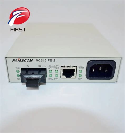 Raisecom Rc512-fe-s-s1 Fibra Óptica Ethernet A Rj45 Media Isdn ...