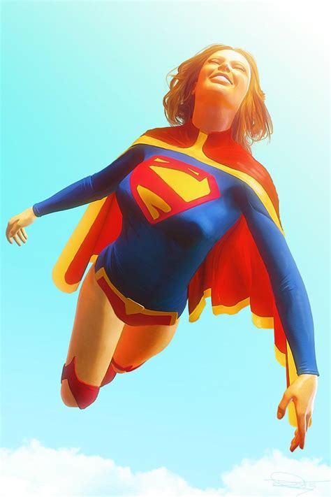 League Of Extraordinarycomics Supergirl By Danielmurrayart