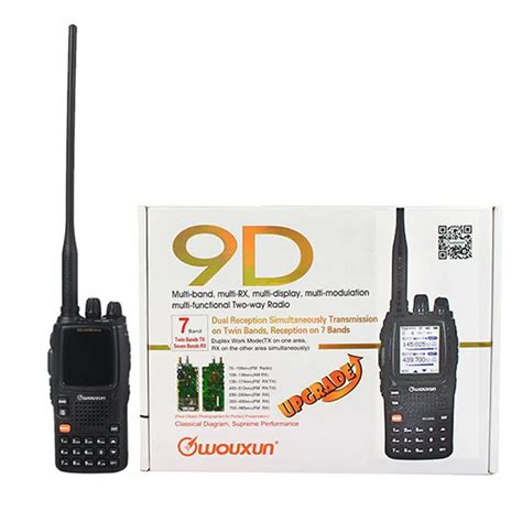 New Wouxun Kg Uv D Plus Walkie Talkie Dual Band Uhf Vhf Dual Display