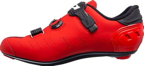 Sidi Ergo Rennradschuhe Matt Rot Schwarz Alltricks De