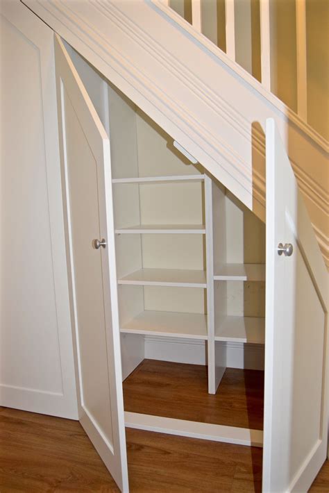 Under Stair Cabinets With Internal Storage By Cabinet Maker