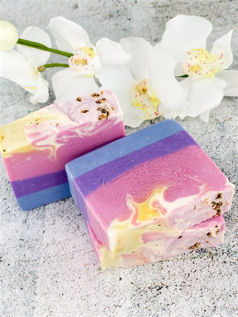 All Natural Handmade Soap Lilac Soap Organic Soap Handcrafted Soap