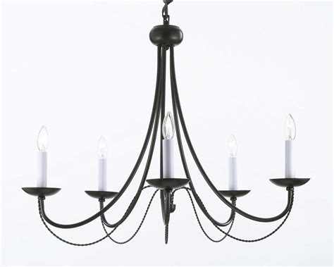 12 Ideas of Wrought Iron Chandeliers