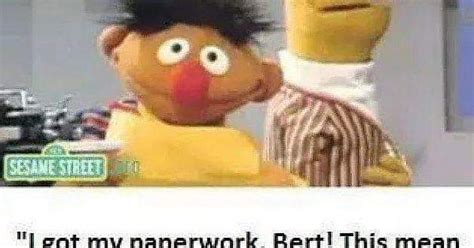 Bert And Ernie Hit Hard Times Album On Imgur