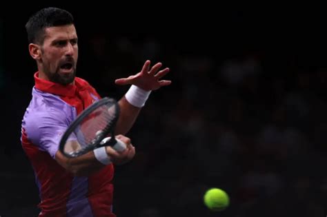 Masters Paris Bercy Novak Djokovic Affrontera Grigor Dimitrov En Finale