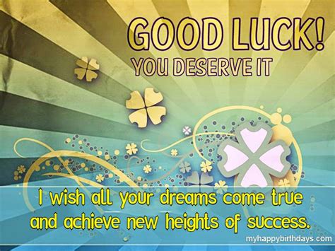 111 Best Good Luck Messages Wishes Quotes 2024