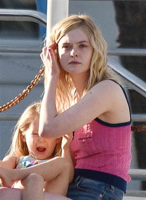 Elle Fanning In Blue Bikini On The Set Of Galveston GotCeleb 24960