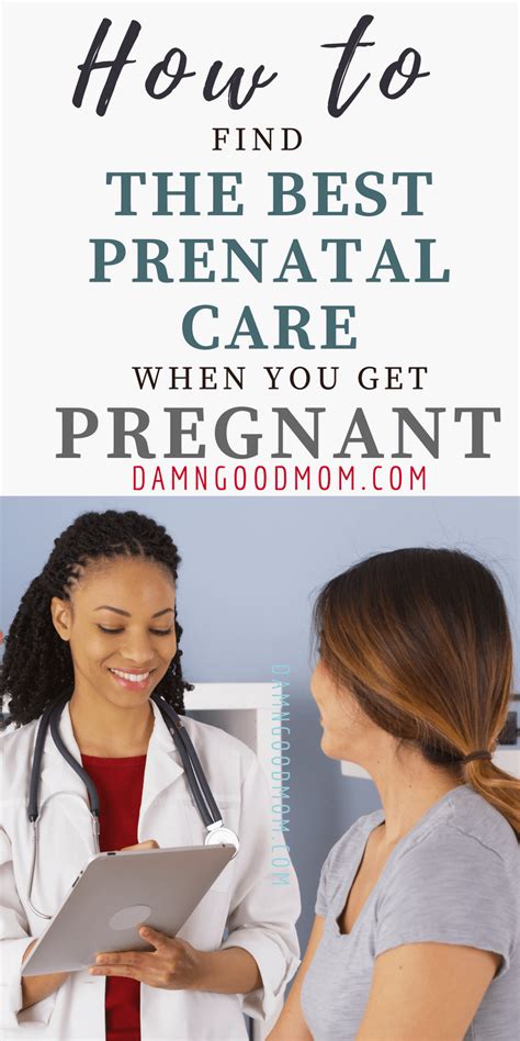 How To Find Prenatal Care Min Damn Good Mom