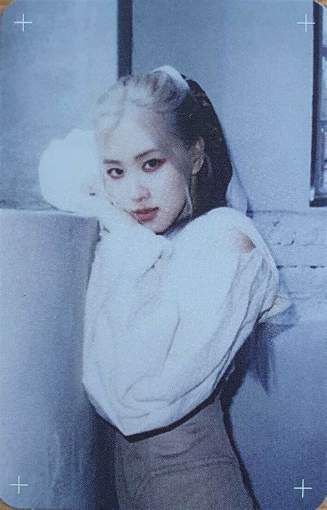 rose blackpink how you like that hylt photocard scan Jennie And Rosé