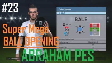 El Mejor Ball Opening Pes Myclub Abraham Pes Youtube