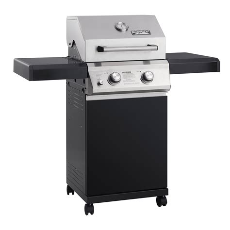 Monument Grills 2-Burner Propane Gas Grill In Stainless Steel And Black ...