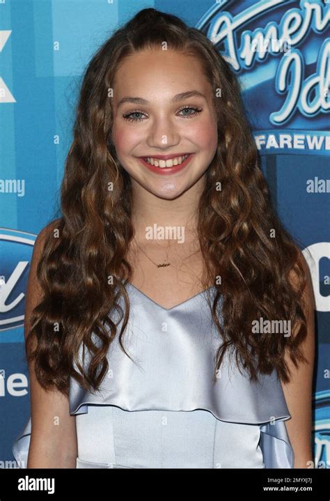 Maddie Ziegler Arrives At The American Idol Farewell Season Finale At