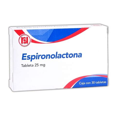 Medically Espironolactona C Tabs Mg Farmacia A Domicilio