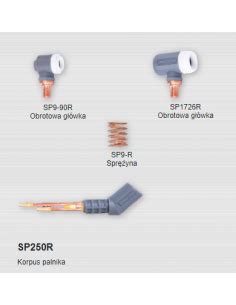 Uchwyt Spawalniczy Obrotowy Spartus ProFlex TIG 150R SP9 90R 4 M