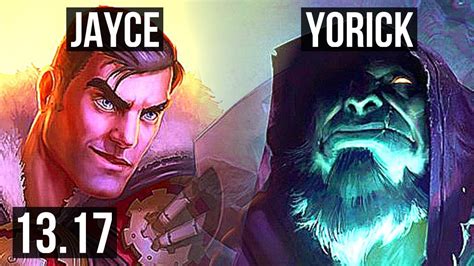 Jayce Vs Yorick Top 7 Solo Kills 16m Mastery Legendary 600