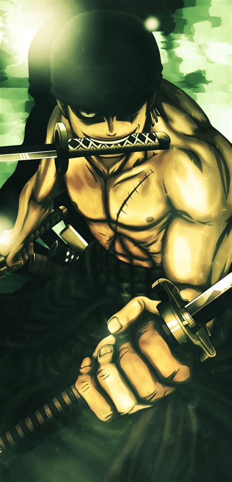 Download Anime Swordsman Roronoa Zoro Pfp Wallpaper