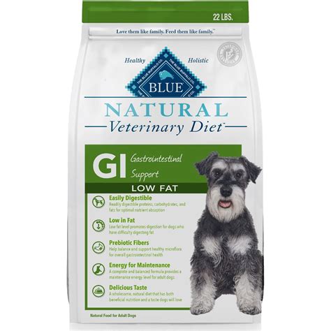 BLUE BUFFALO NATURAL VETERINARY DIET GI Gastrointestinal Support Low