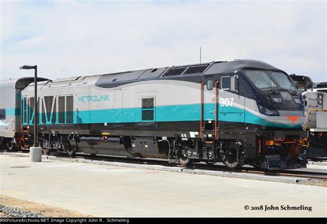 SCAX 907 EMD F125 At The New Metrolink Facility At Perris CA 5 6 2018