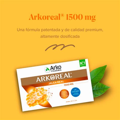 Arkopharma Arkoreal Jalea Real Fresca 1500 Mg 20 Ampollas