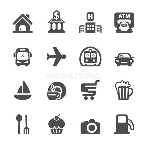 Hotel Map Symbols Stock Illustrations 1170 Hotel Map Symbols Stock