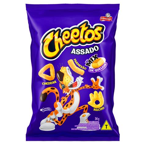 Salgadinho De Milho Mix De Queijos Elma Chips Cheetos Pacote G Big