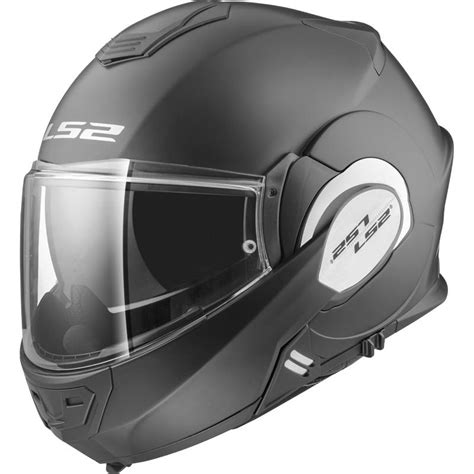 Casque Ff Strobe Ii Solid Ls Noir Mat Moto Axxe Fr Casque Modulable