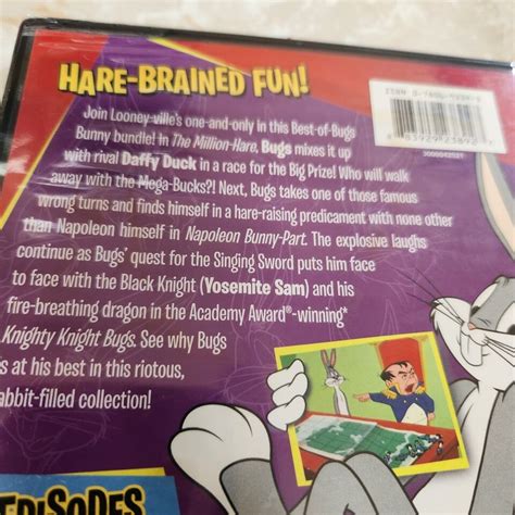 Looney Tunes The Best Of Bugs Bunny Dvd New Sealed Cartoon 883929238927