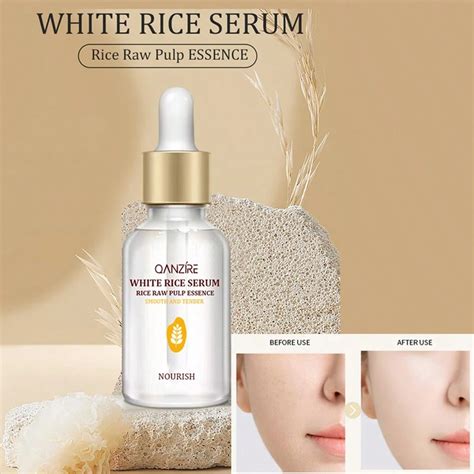 15ml White Rice Serum Rice Raw Pulp Essence Deep Nourishment Brighten